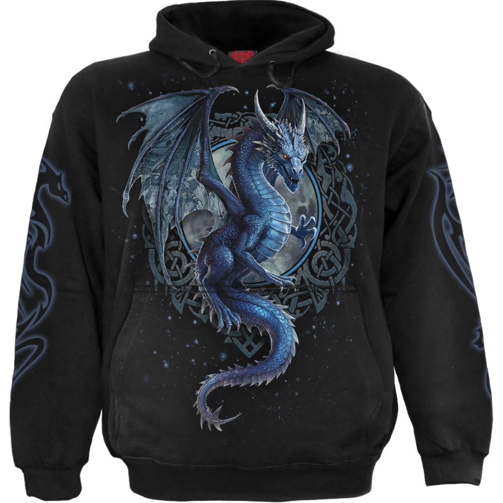 Spiral - Storm Dragon Kapuzenpullover/hoodie - Schwarz